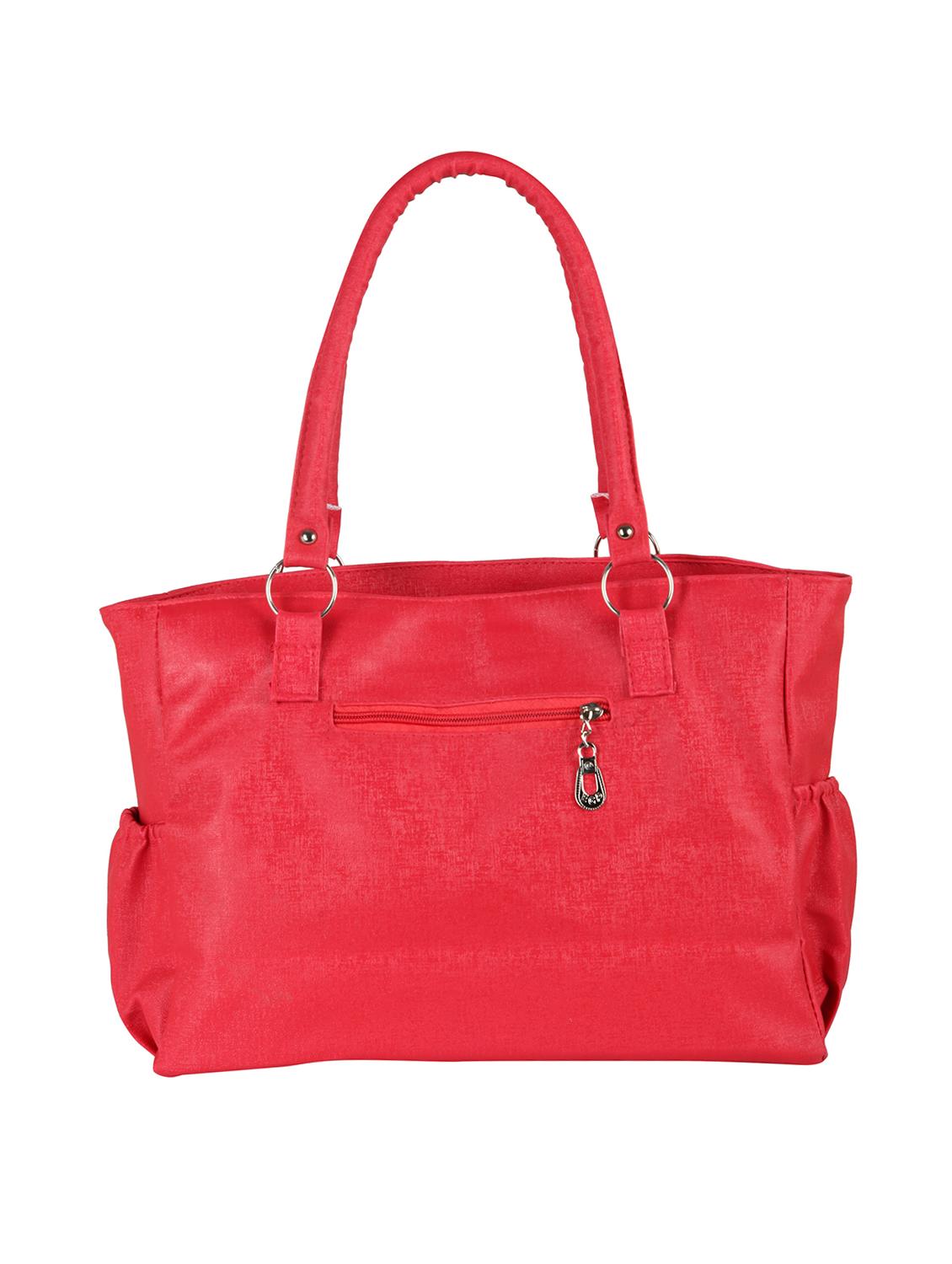 pink leatherette (pu) regular handbag - 15621290 - Zoom Image - 2