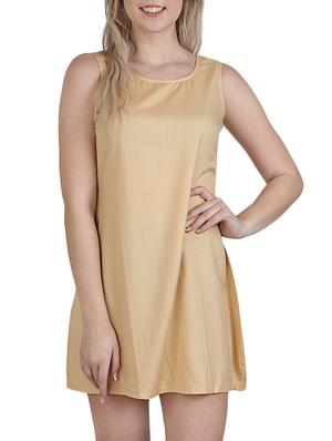 round neck a-line dress - 15621342 - Standard Image - 2