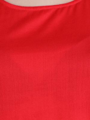 round neck a-line dress - 15621343 - Standard Image - 5