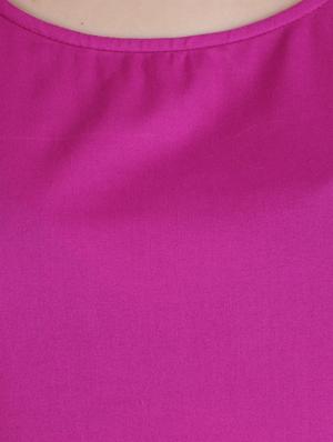 round neck a-line dress - 15621345 - Standard Image - 5