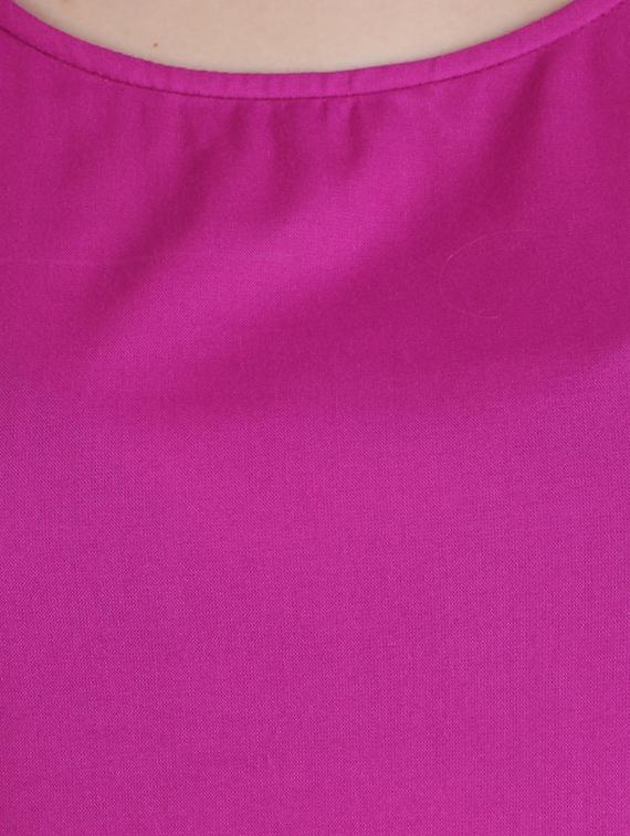 round neck a-line dress - 15621345 - Zoom Image - 5