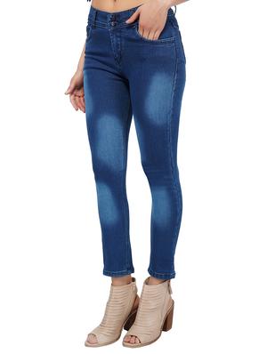mid rise stone washed jeans - 15621496 - Standard Image - 2
