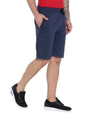 navy blue cotton shorts - 15621596 - Standard Image - 2