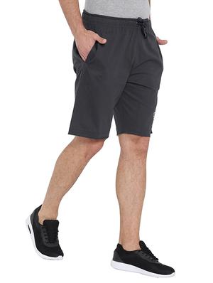 grey cotton shorts - 15621599 - Standard Image - 2