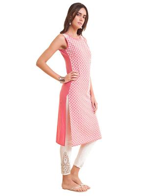 Embroidered straight kurta - 15621809 - Standard Image - 2