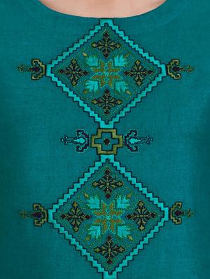 Straight embroidered kurta - 15621821 - Standard Image - 5