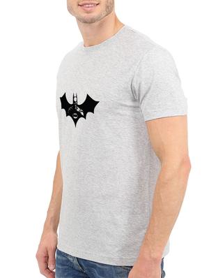 grey cotton chest print tshirt - 15621931 - Standard Image - 2
