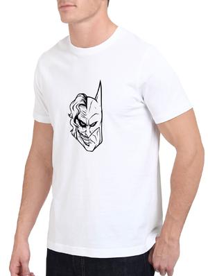 white cotton chest print tshirt - 15621933 - Standard Image - 2