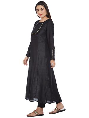 Anarkali bell sleeves kurta - 15622407 - Standard Image - 2
