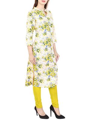 Printed straight kurta - 15622638 - Standard Image - 2