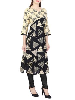 Geometrical straight kurta - 15622641 - Standard Image - 2