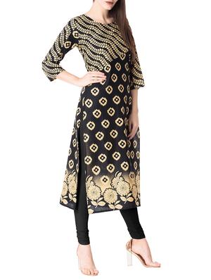 Printed straight kurta - 15622647 - Standard Image - 2