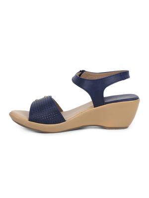 navy back strap wedges - 15623446 - Standard Image - 2