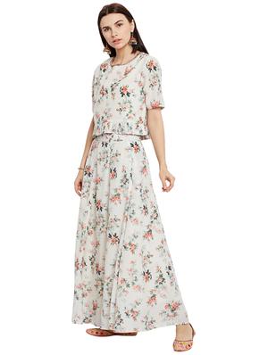 Floral printed skirt top set - 15623537 - Standard Image - 2