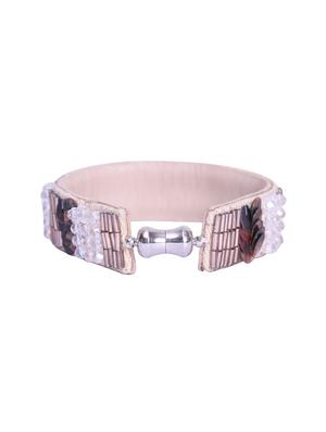 beige plastic links bracelet - 15623843 - Standard Image - 2