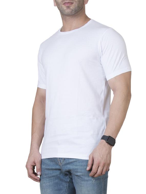 white cotton t-shirt - 15624599 - Zoom Image - 2