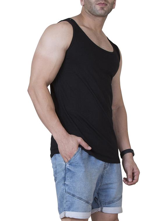 black cotton t-shirt - 15624615 - Zoom Image - 2
