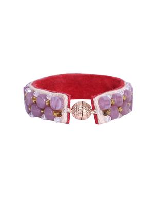 purple crystal links bracelet - 15624680 - Standard Image - 2