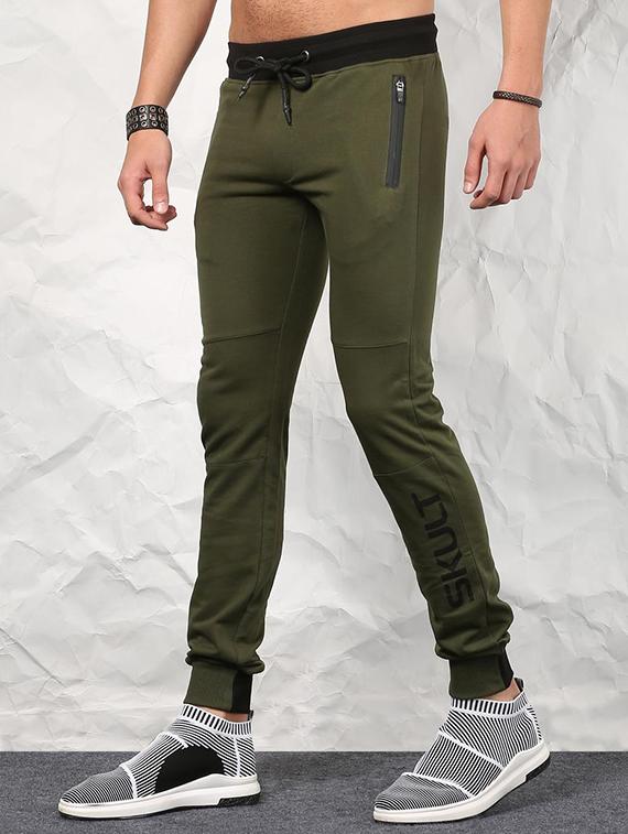 green cotton joggers - 15625037 - Zoom Image - 2