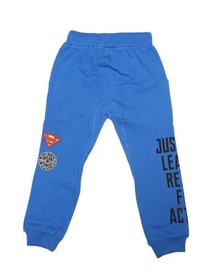 blue cotton blend jogger - 15625239 - Standard Image - 2