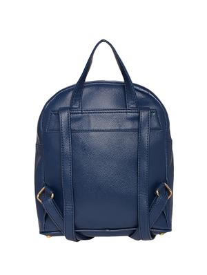 blue leatherette (pu) fashion backpack - 15625758 - Standard Image - 2