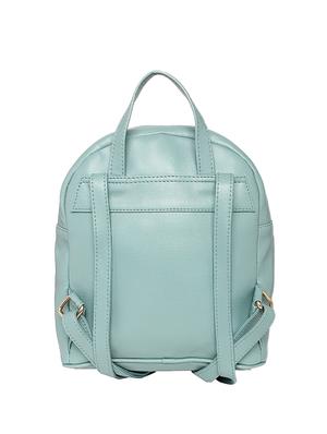 blue leatherette (pu) fashion backpack - 15625759 - Standard Image - 2