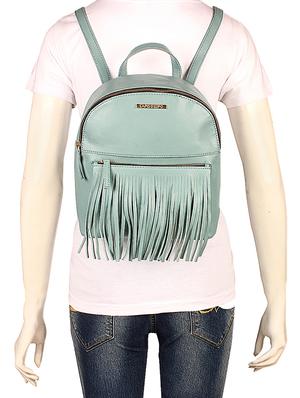 blue leatherette (pu) fashion backpack - 15625759 - Standard Image - 5