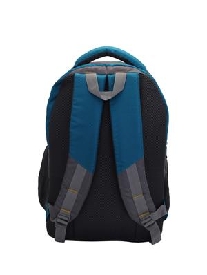 blue cotton polyester blend regular backpack - 15625764 - Standard Image - 2