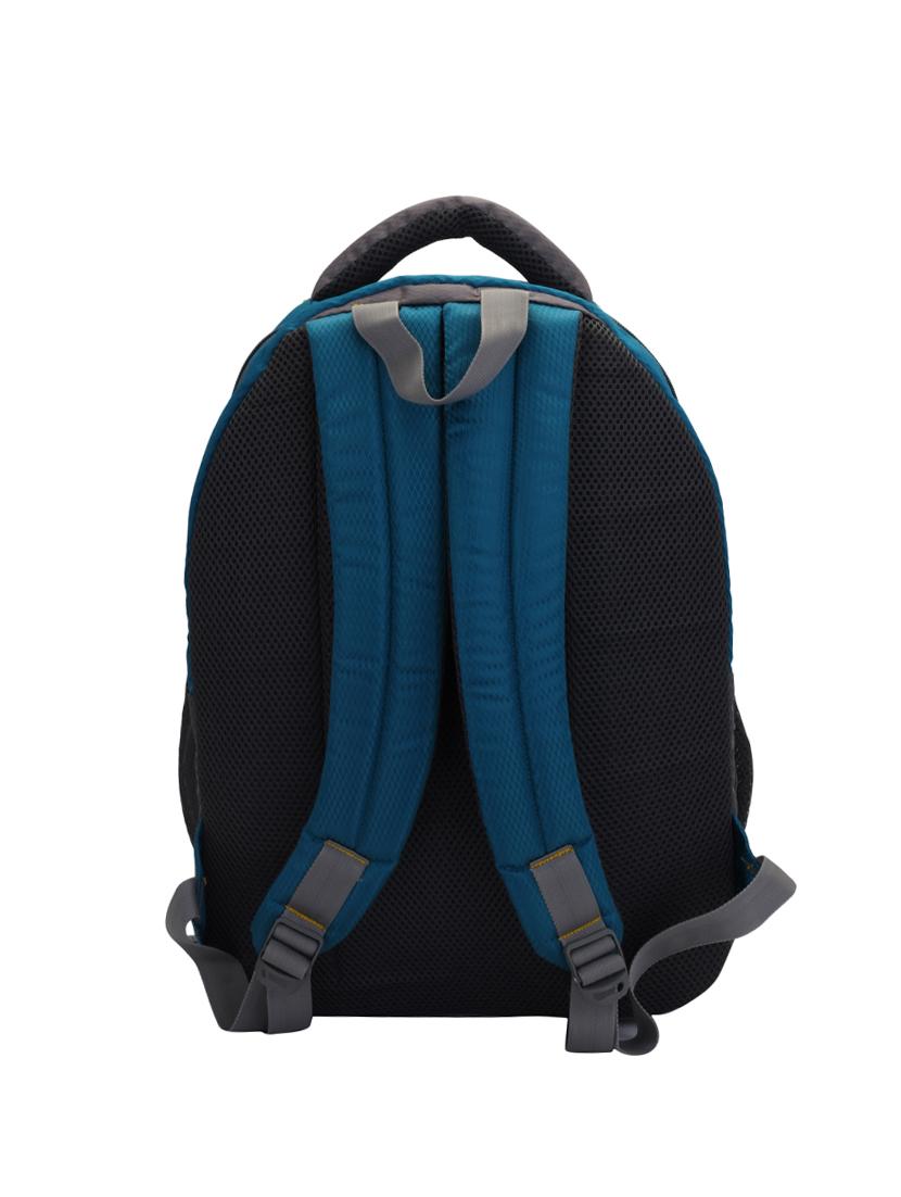 blue cotton polyester blend regular backpack - 15625767 - Zoom Image - 2