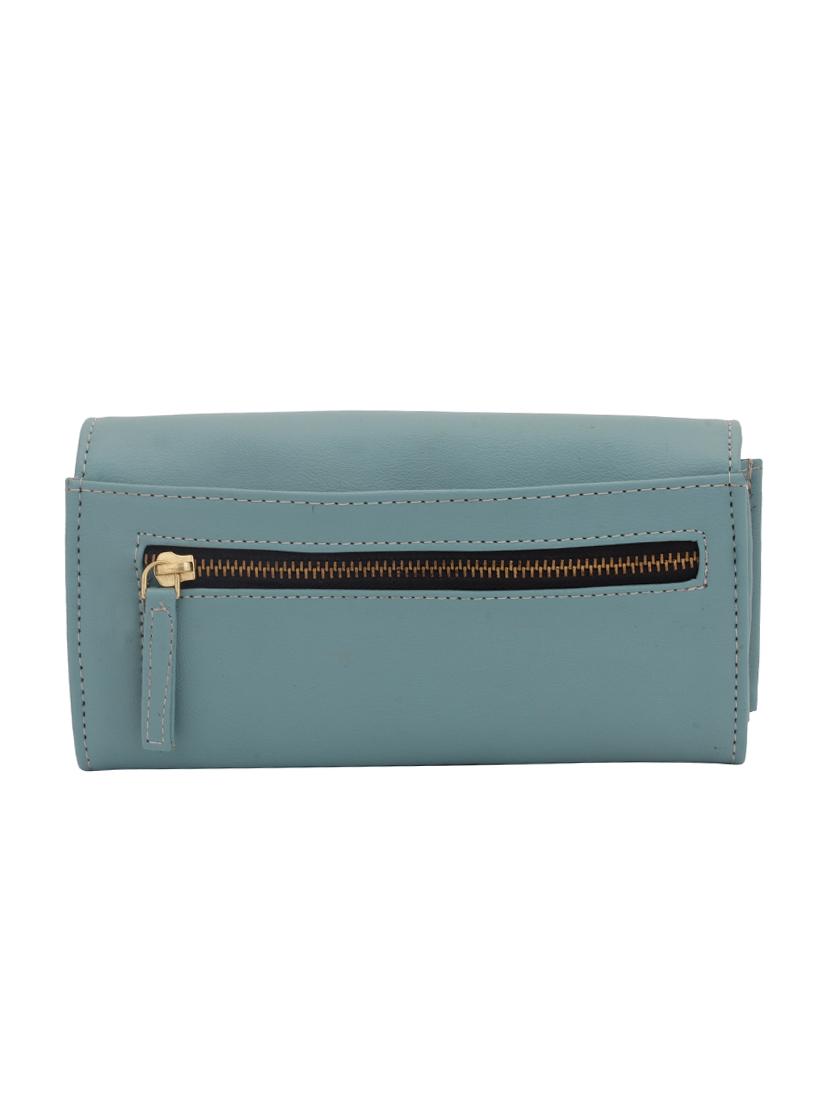 blue leatherette (pu wallet - 15625780 - Zoom Image - 2