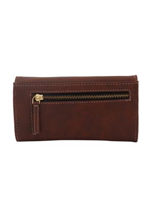 brown leatherette (pu wallet - 15625841 - Standard Image - 2