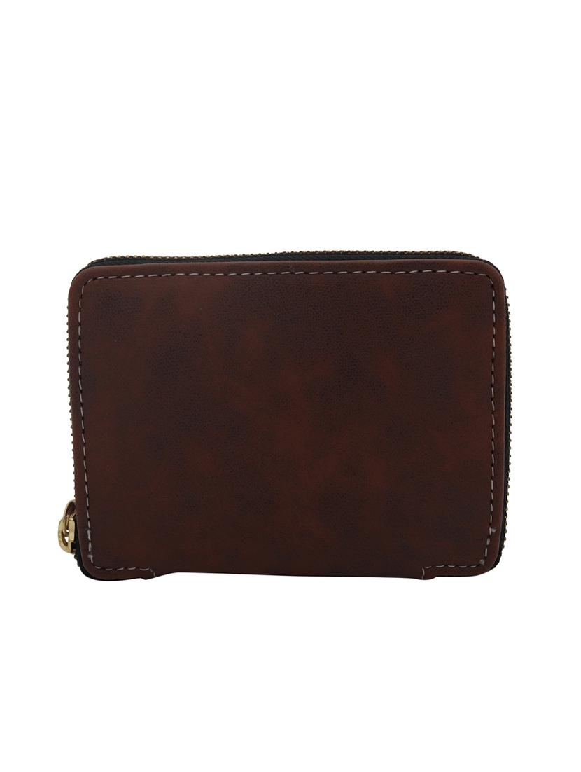 brown leatherette (pu wallet - 15625843 - Zoom Image - 2