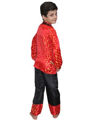 red polyester costume - 15626169 - Standard Image - 2