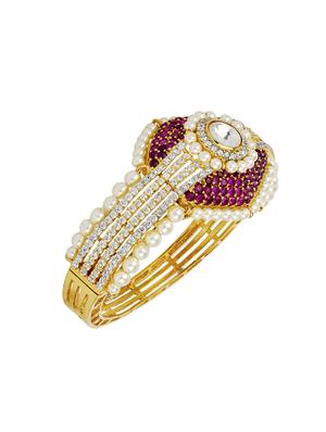 gold tone bangle bracelet - 15627161 - Standard Image - 2