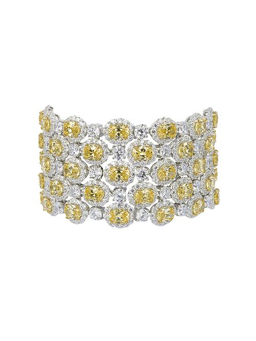 yellow silver tone bracelet - 15627164 - Standard Image - 1
