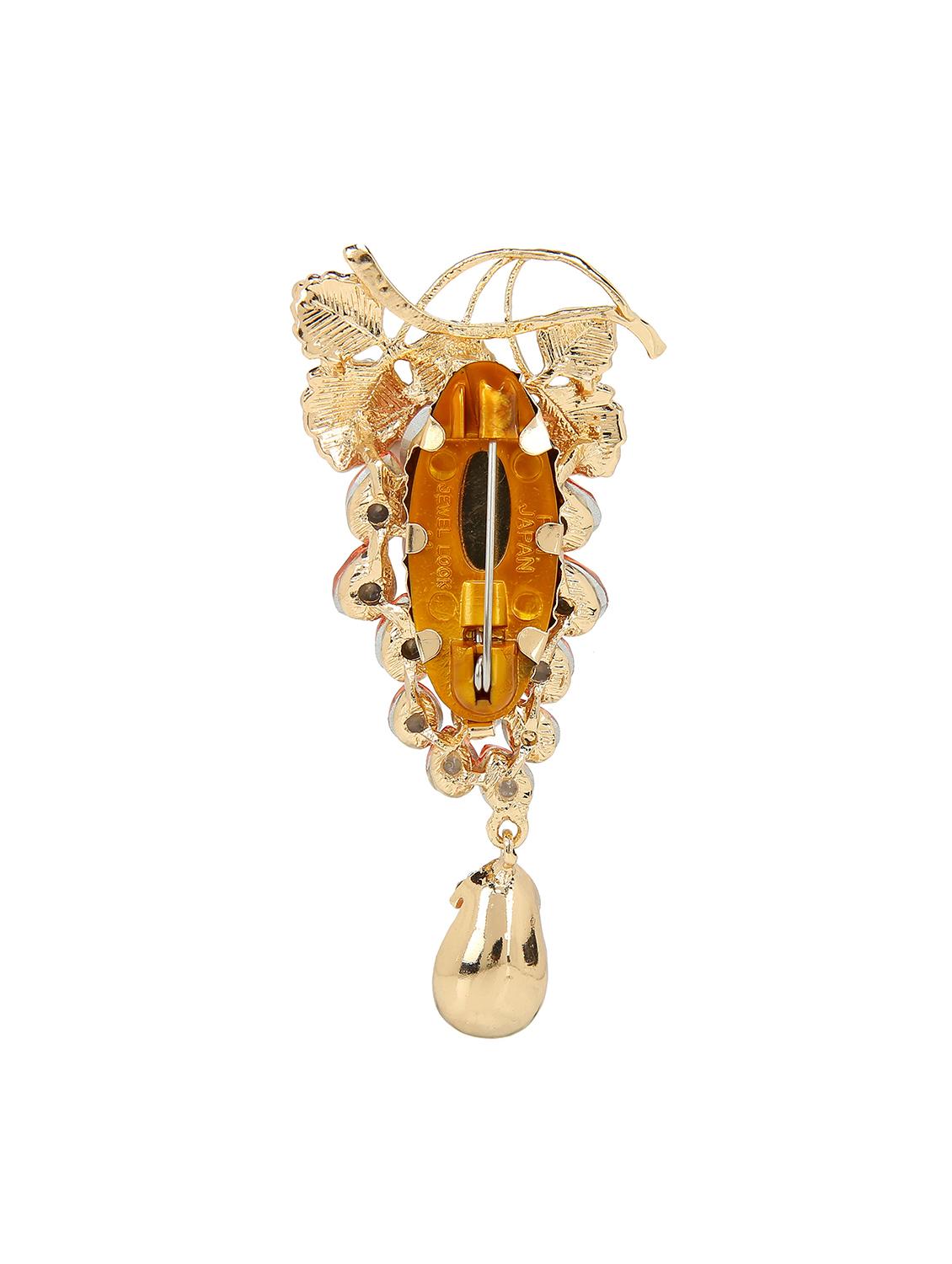 beige tone brooch - 15627731 - Zoom Image - 2