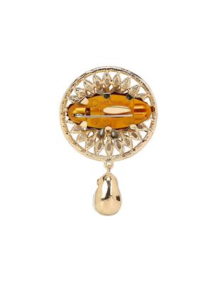 blue tone brooch - 15627741 - Standard Image - 2