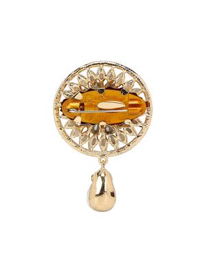 pink tone brooch - 15627745 - Standard Image - 2