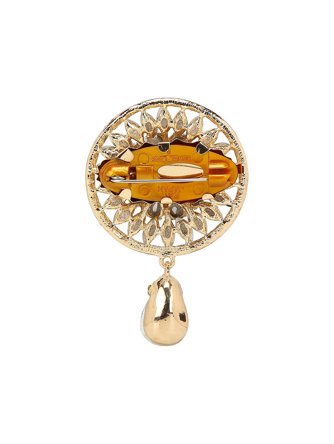 white tone brooch - 15627746 - Zoom Image - 2