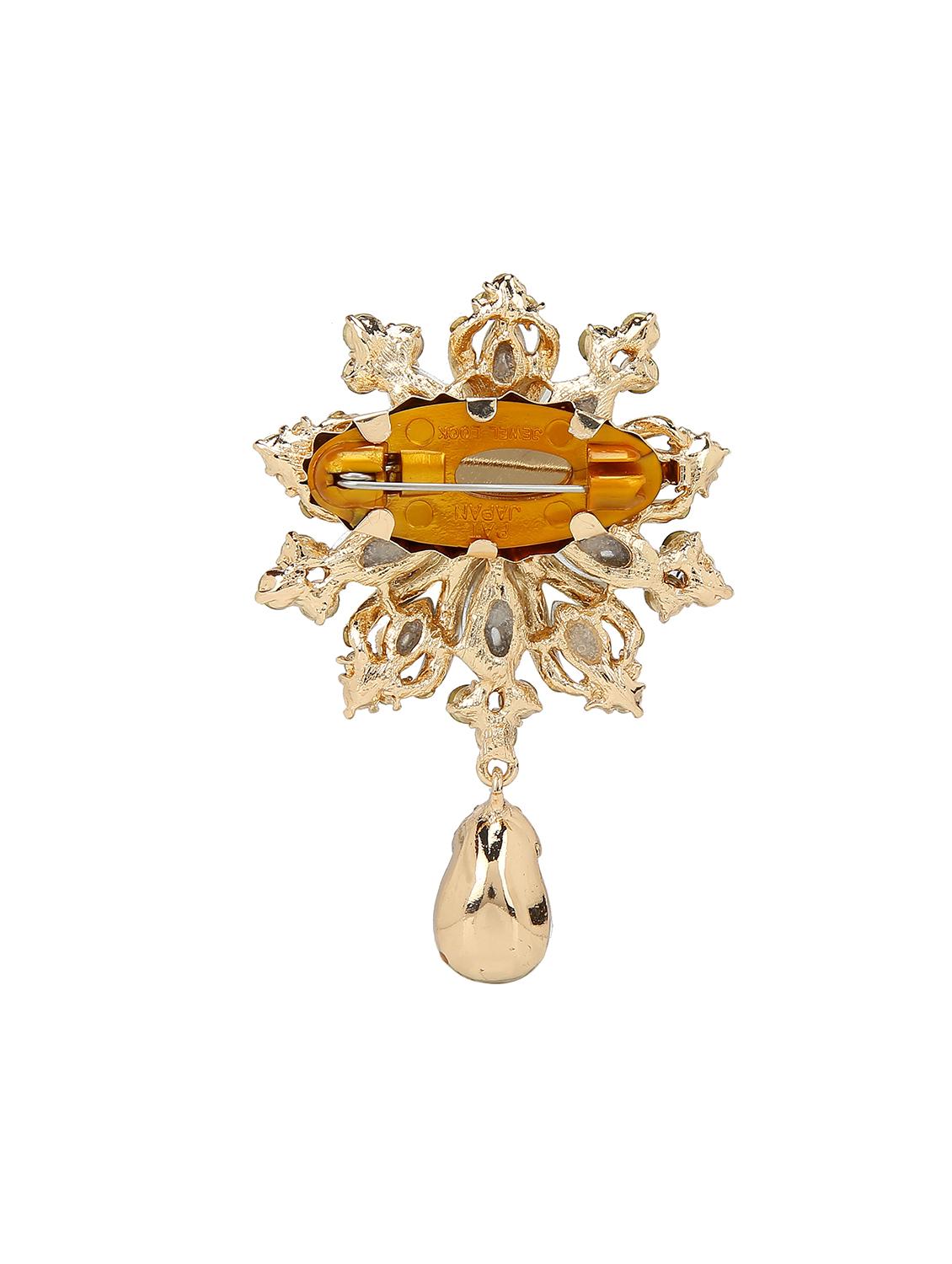 blue tone brooch - 15627747 - Zoom Image - 2