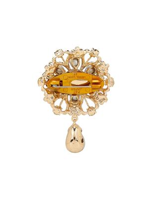 pink metal brooch - 15627757 - Standard Image - 2