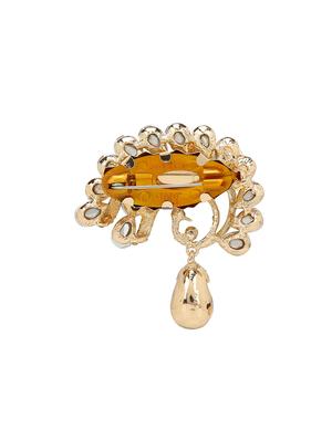 white metal brooch - 15627764 - Standard Image - 2