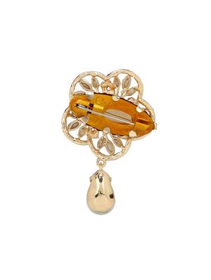 white metal brooch - 15627770 - Standard Image - 2
