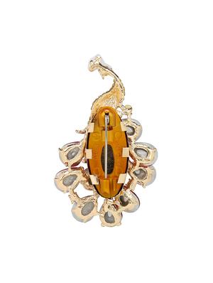 pink metal brooch - 15627787 - Standard Image - 2
