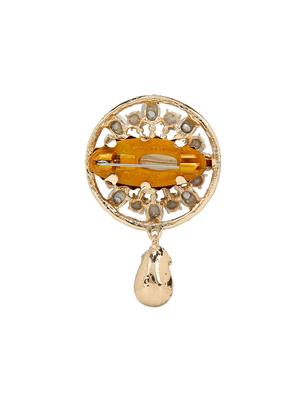 white metal brooch - 15627800 - Standard Image - 2