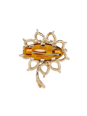 blue metal brooch - 15627801 - Standard Image - 2