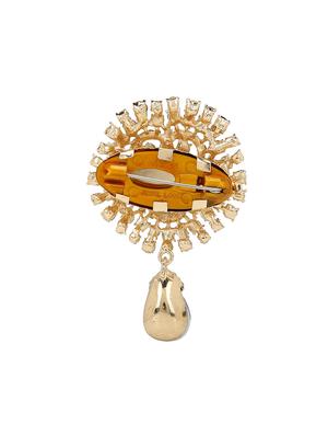 pink metal brooch - 15627811 - Standard Image - 2