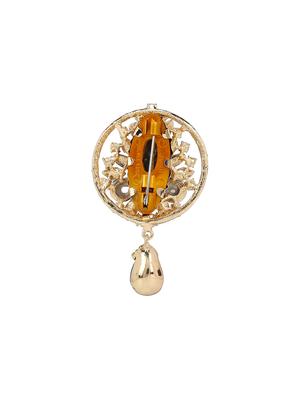 white metal brooch - 15627818 - Standard Image - 2