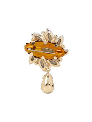 pink metal brooch - 15627823 - Standard Image - 2