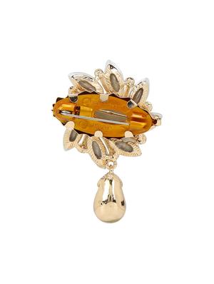 white metal brooch - 15627824 - Standard Image - 2